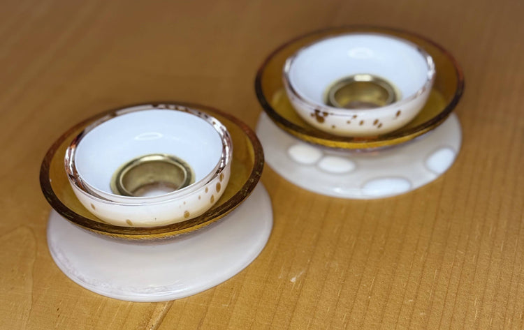 Cantering Candlestick Holders