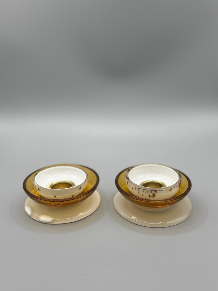 Cantering Candlestick Holders