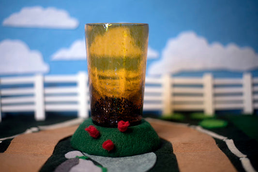 Belgian Warmblood pony pint glass