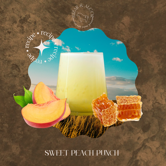 Cowboy Cocktail: Sweet Peach Punch