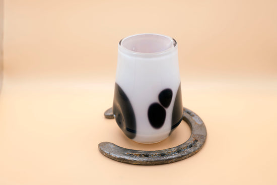 Black American Paint Thoroughbred Tumbler